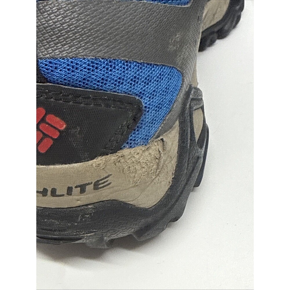 Columbia Men's Hiking Shoe Size 7.5 Omnitech YM5381-487 Blue - Picture 6 of 7